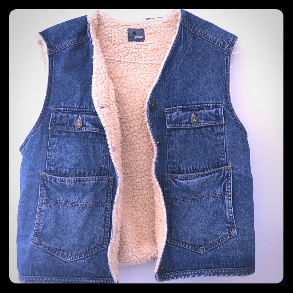 Vintage Shearling Vest